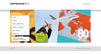 Air France Website