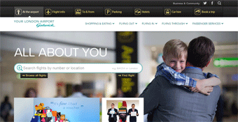 Gatwick Airport Website